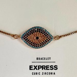NWT, Express Bracelet, Cubic Zirconia